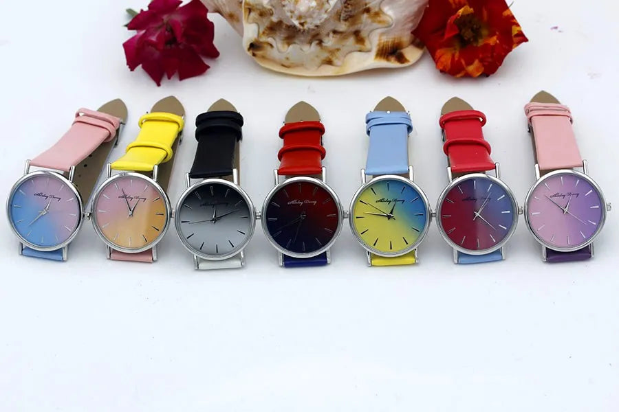 Orologio Donna Quarzo Elegante – Cinturino Similpelle Quadrante 38 mm