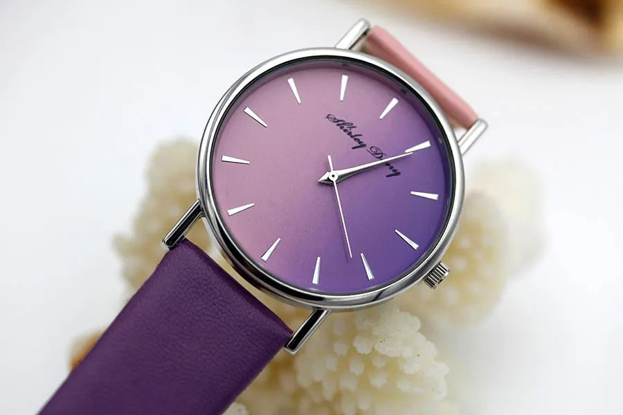 Orologio Donna Quarzo Elegante – Cinturino Similpelle Quadrante 38 mm
