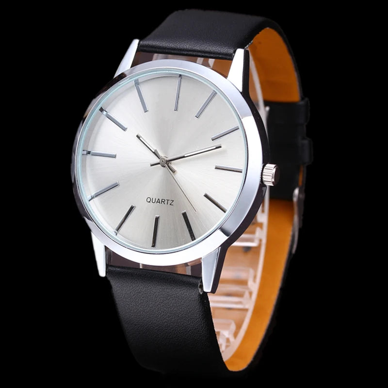 Orologio Uomo Casual Quarzo Similpelle Classico ed Elegante