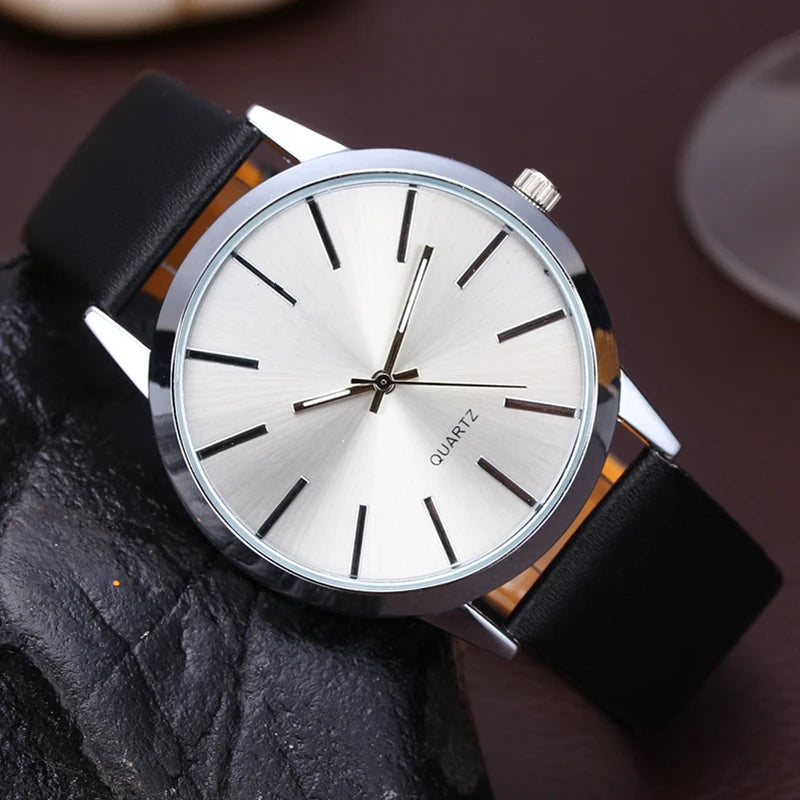 Orologio Uomo Casual Quarzo Similpelle Classico ed Elegante