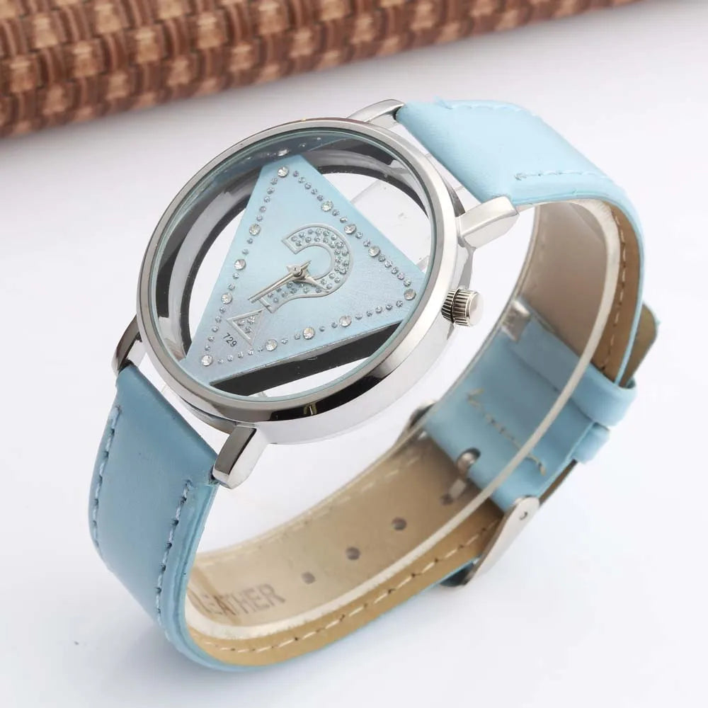 Orologio Donna Quarzo Similpelle Stile Elegante