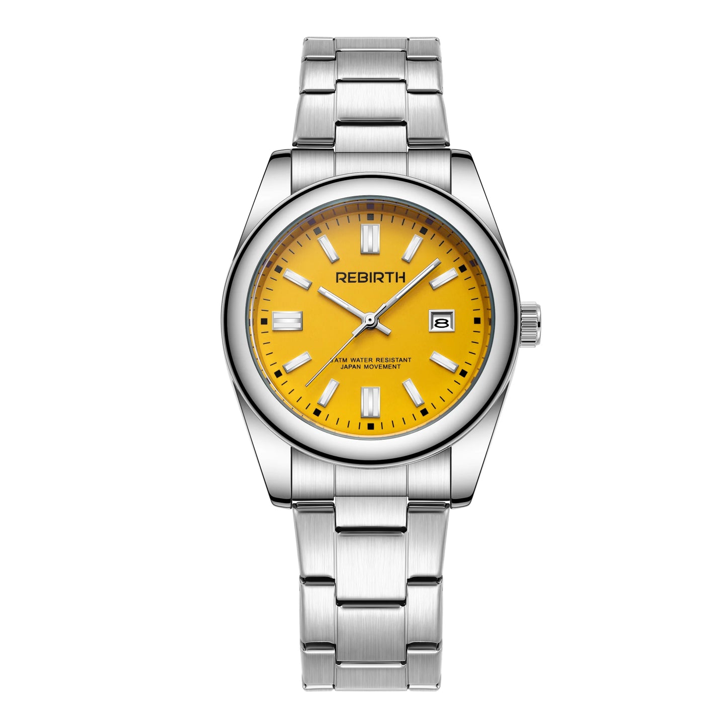 Orologio Uomo Elegante Quarzo Acciaio Data