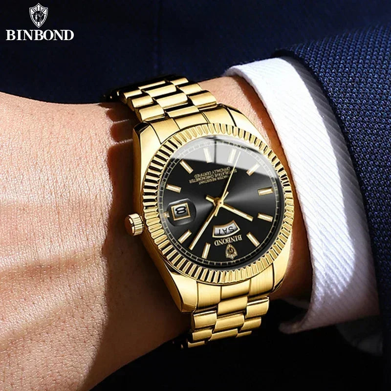 Orologio Uomo al Quarzo, In Acciaio Inox, Quadrante 42mm, Con Data