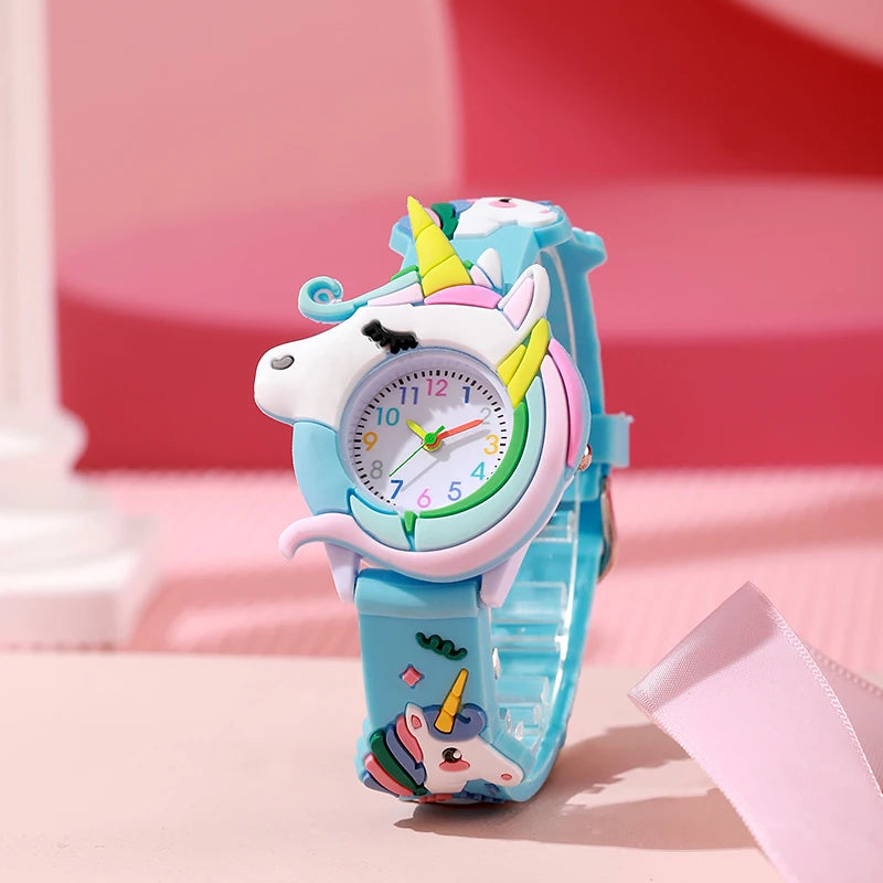 Orologio Bambino/Bambina al Quarzo Silicone – Moda Casual Colorato