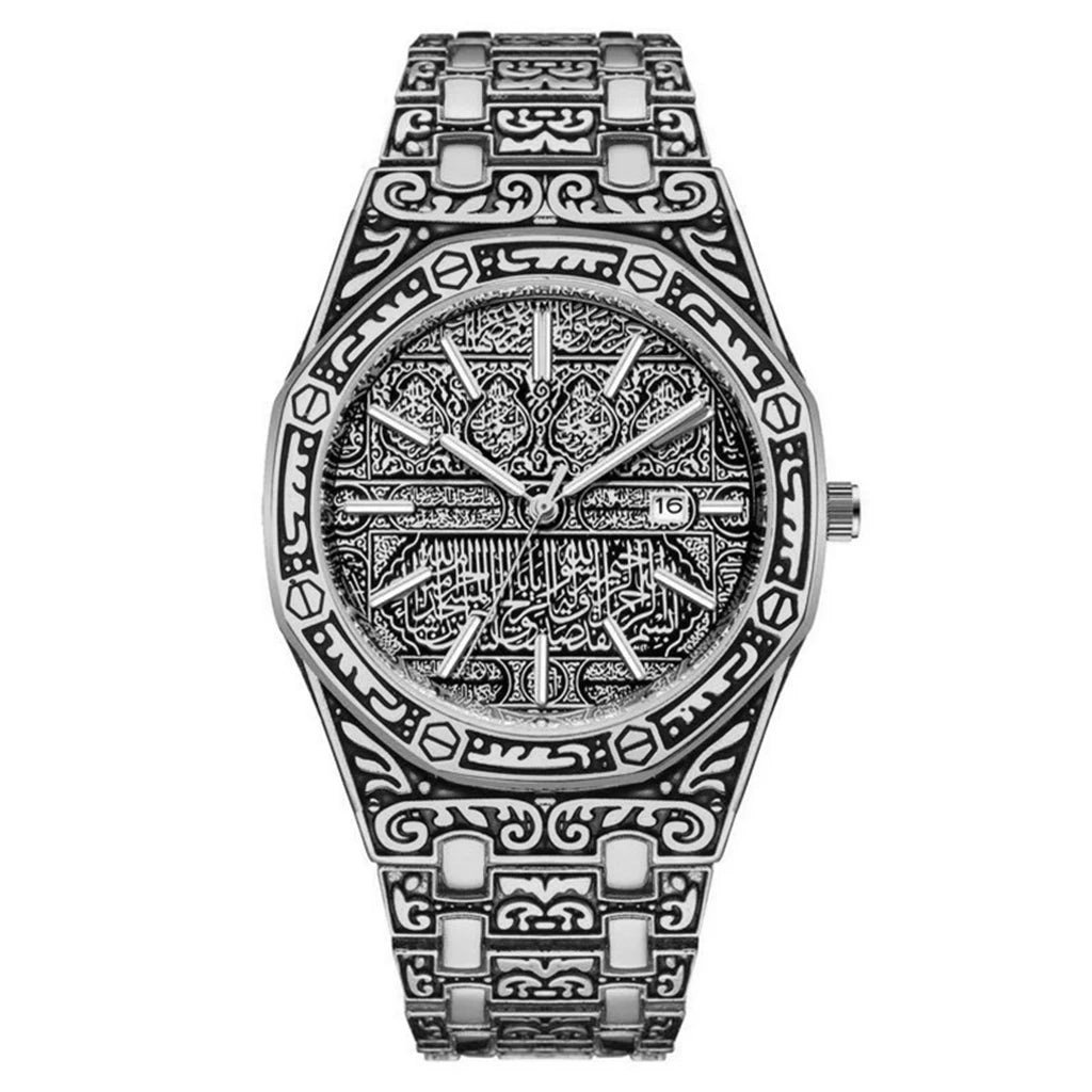 Orologio Uomo Acciaio Quarzo Design Unico