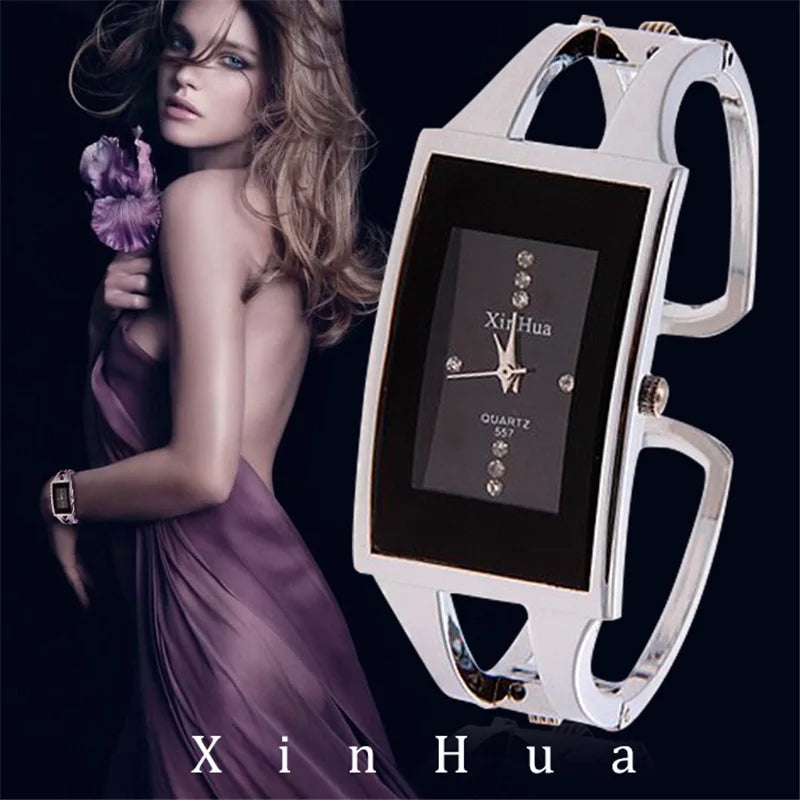 Orologio Donna Acciaio Bracciale Elegante Quarzo