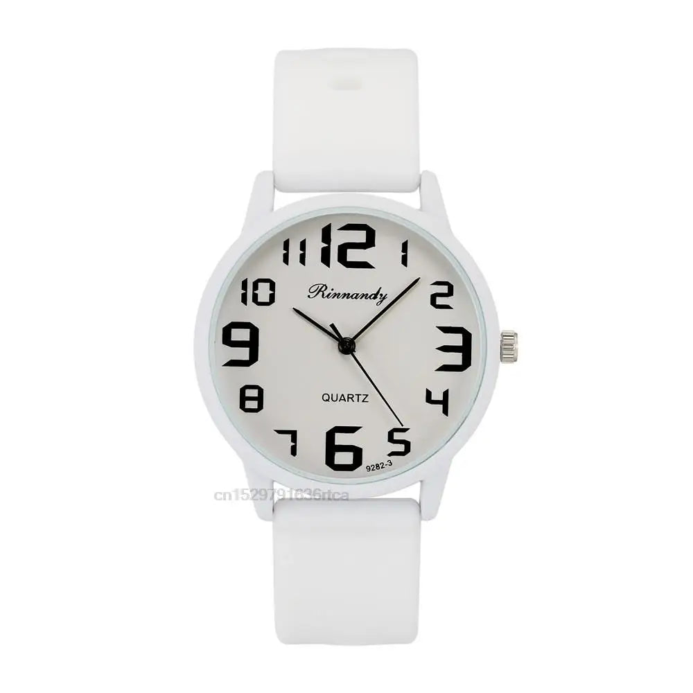 Orologio Donna Quarzo Cinturino Silicone – Quadrante 36 mm Stile Moda Casual