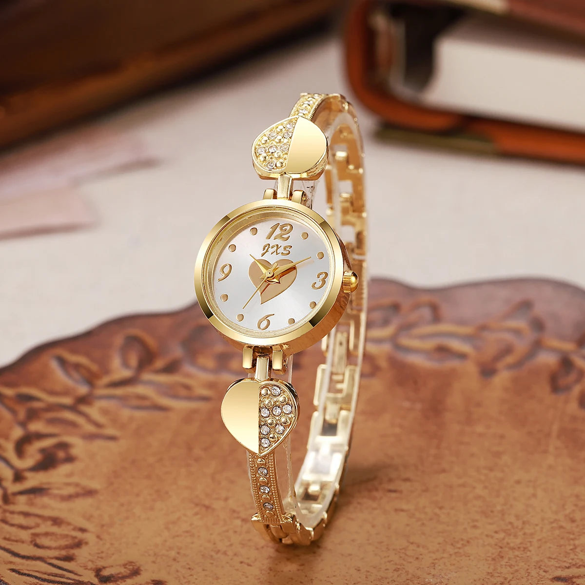 Orologio Bracciale Da Donna Al Quarzo Elegante In Lega Moda Casual Quadrante 20mm