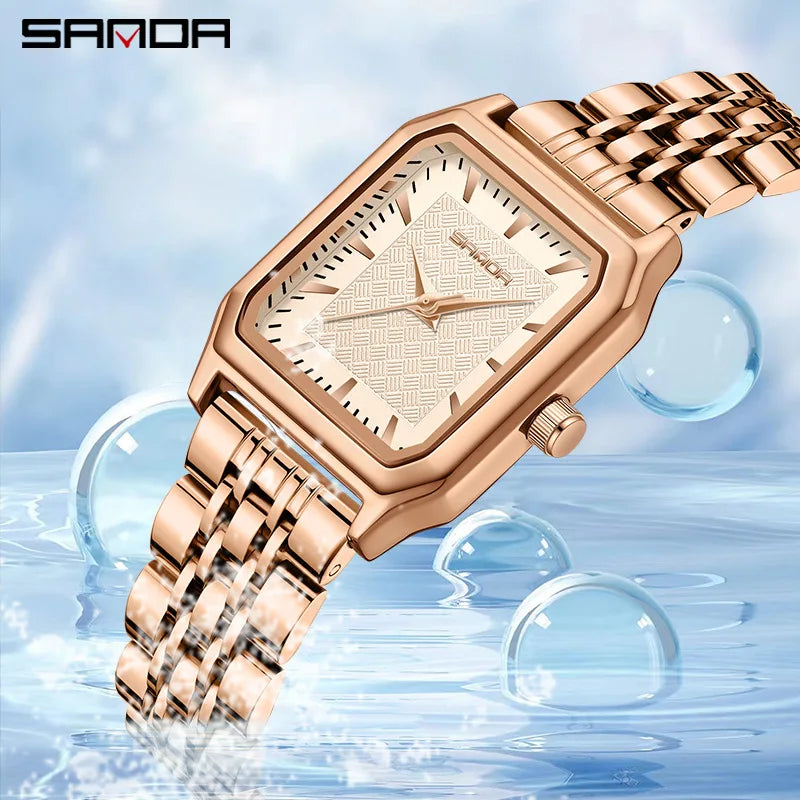 Orologio Donna Elegante Quarzo Moda Similpelle