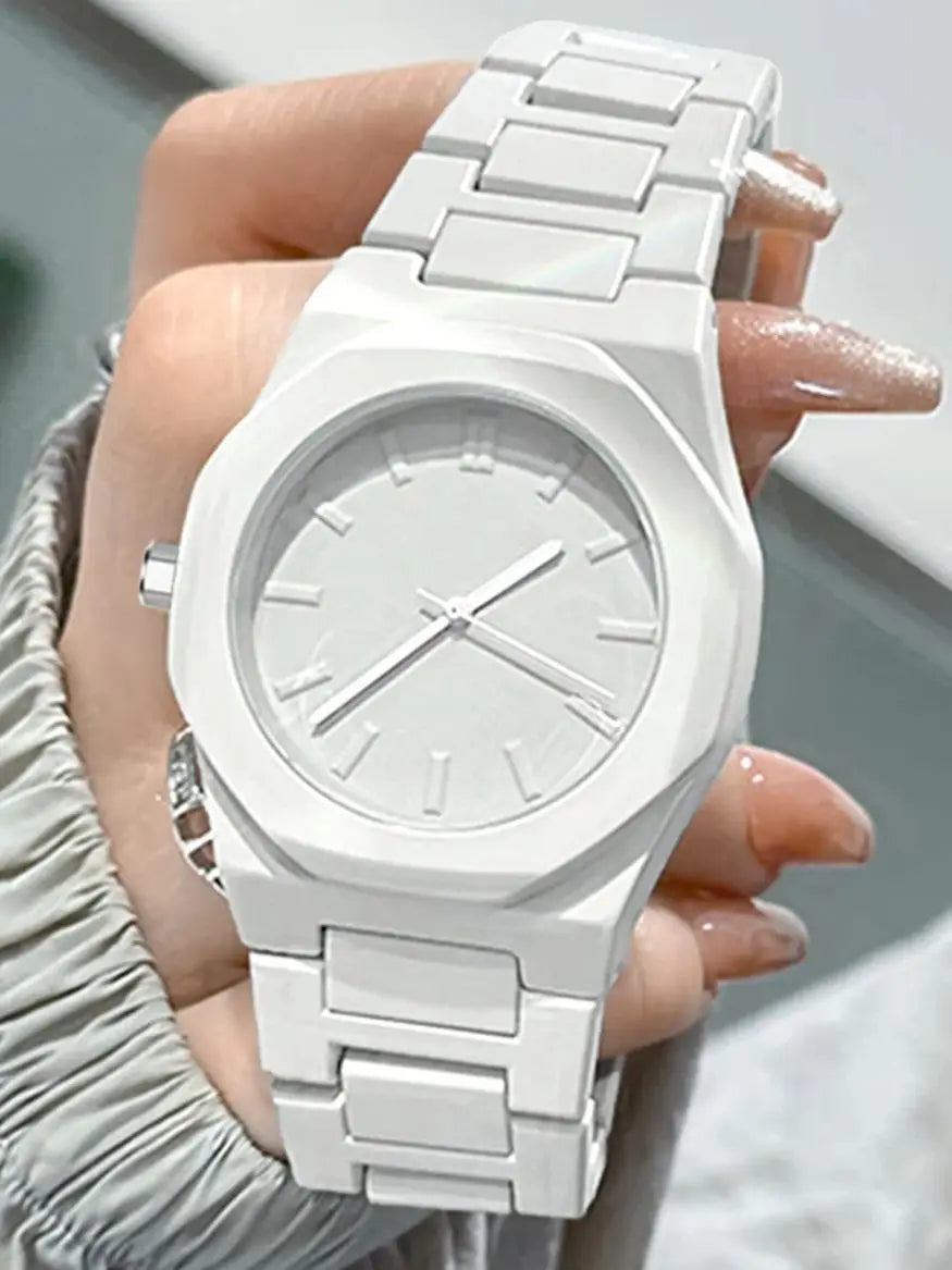 Orologio Uomo 42 mm Quarzo Sportivo Cinturino Plastica Rinforzata