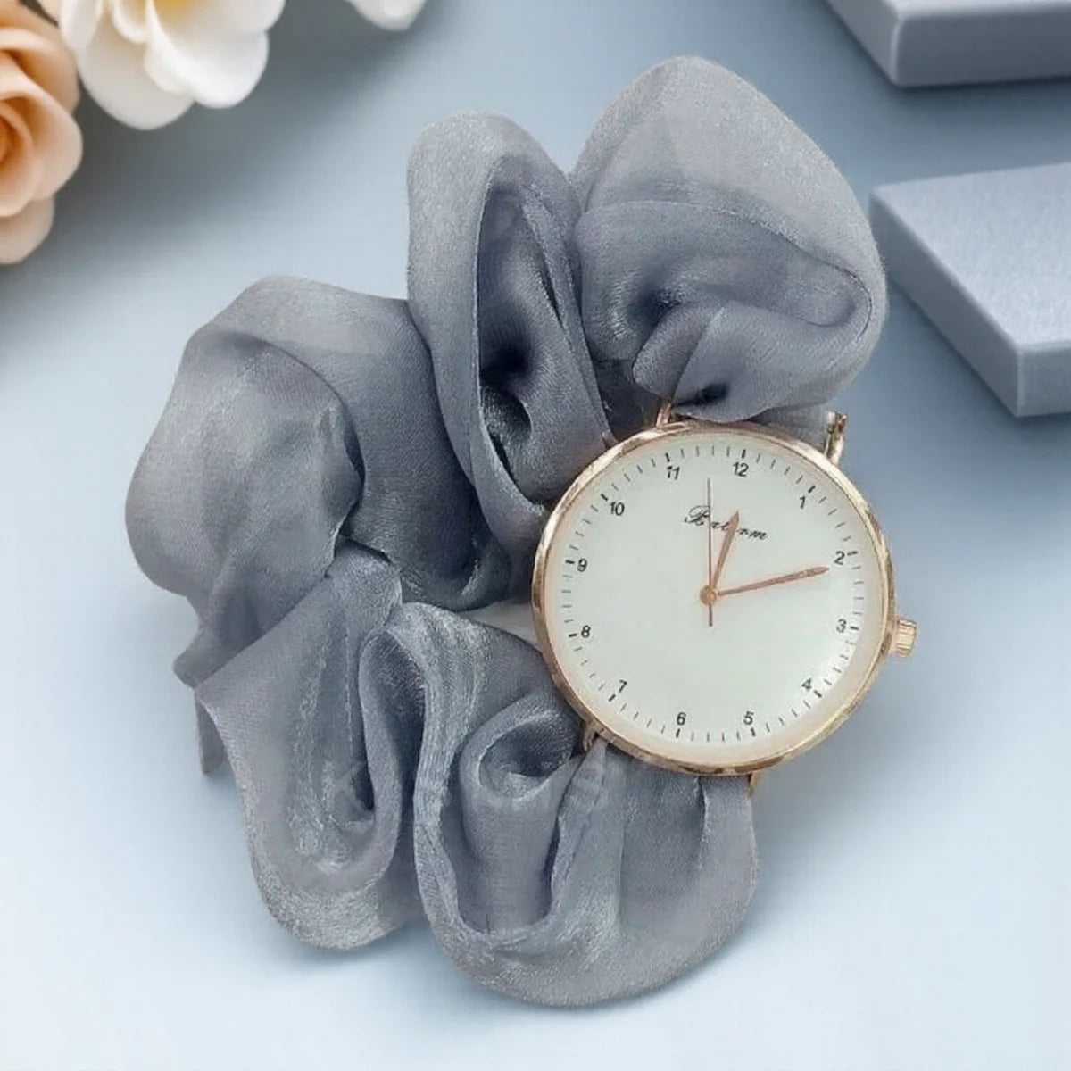 Orologio Digitale Donna Creativo al Quarzo Cinturino in Tessuto a Bracciale