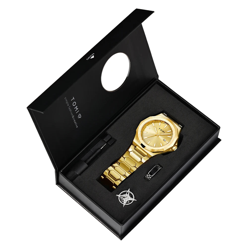 Orologio Uomo Acciaio Quarzo 42mm Elegante Versatile
