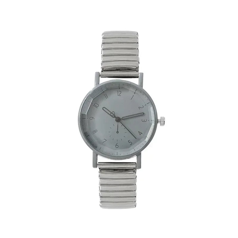 Orologio Donna Quarzo Moda Casual Elegante Cinturino Elastico Leggero Classico