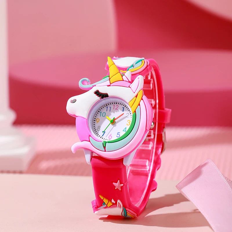 Orologio Bambino/Bambina al Quarzo Silicone – Moda Casual Colorato