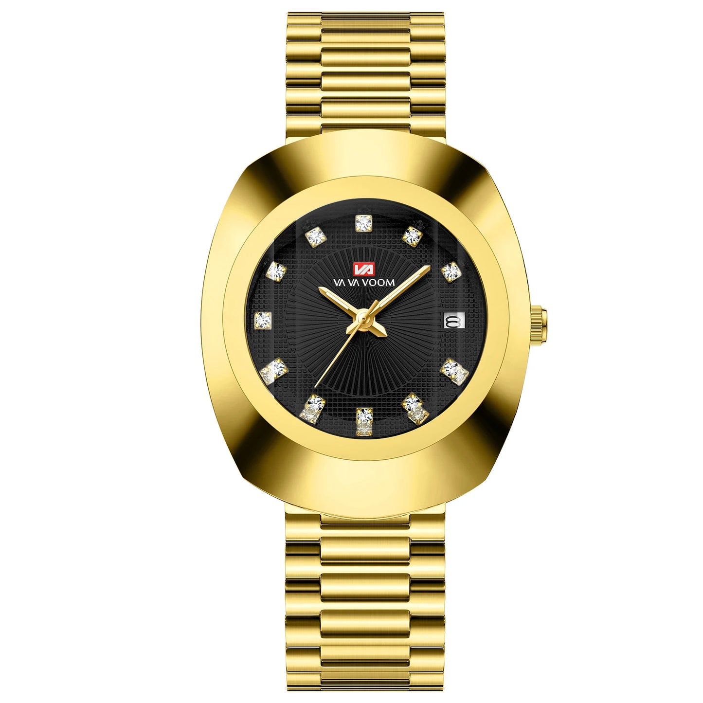 Orologio Uomo Quarzo Acciaio Business Elegante Con Data Quadrante 42mm