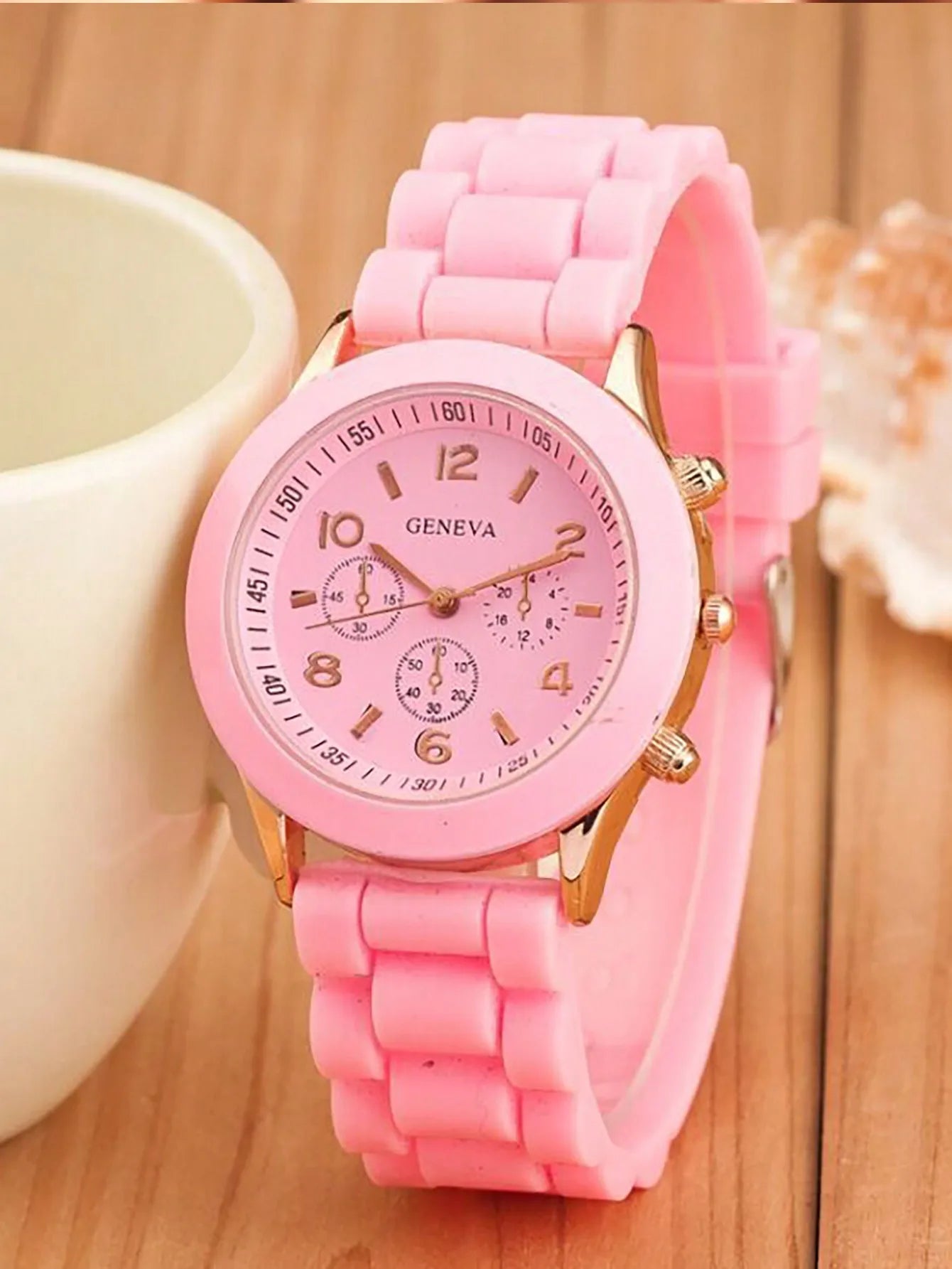 Orologio Donna Quarzo – Cinturino Silicone Moda Casual Quadrante 36 mm