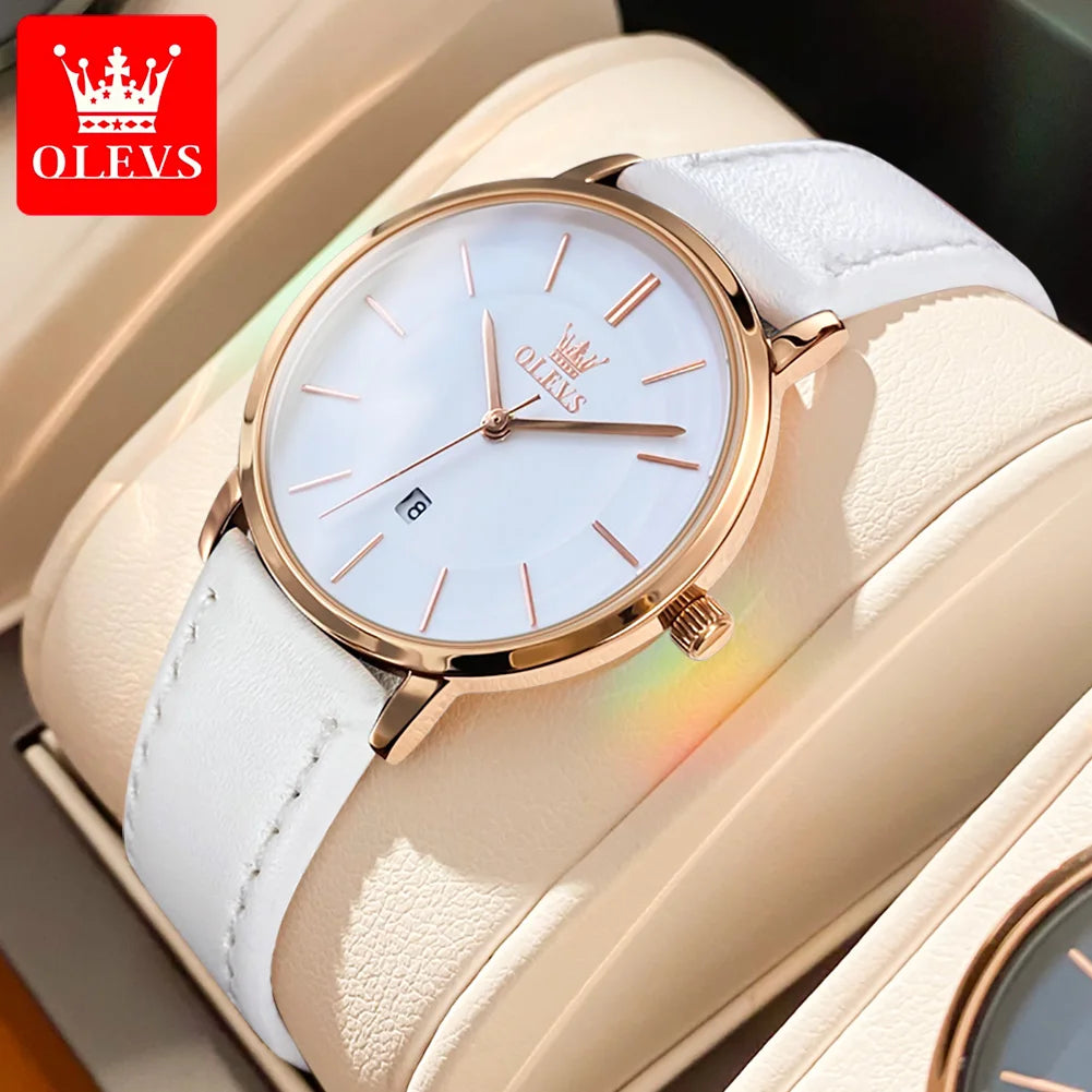 Orologio Donna Quarzo Moda Cinturino Maglia Acciaio Casual Elegante Slim