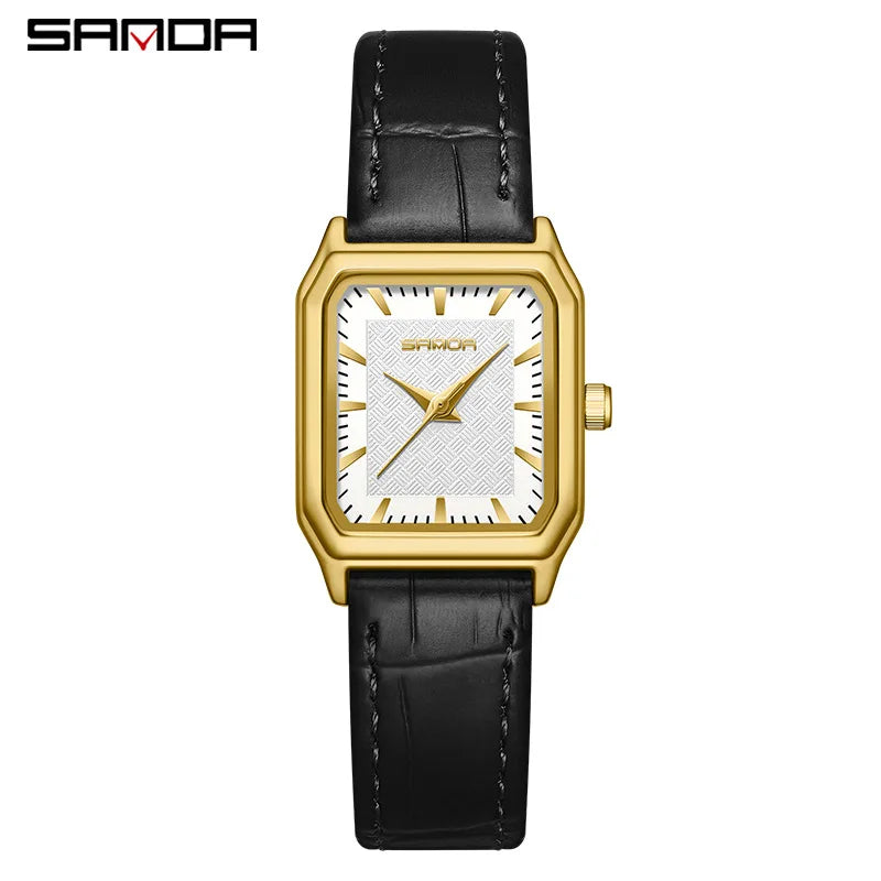 Orologio Donna Elegante Quarzo Moda Similpelle