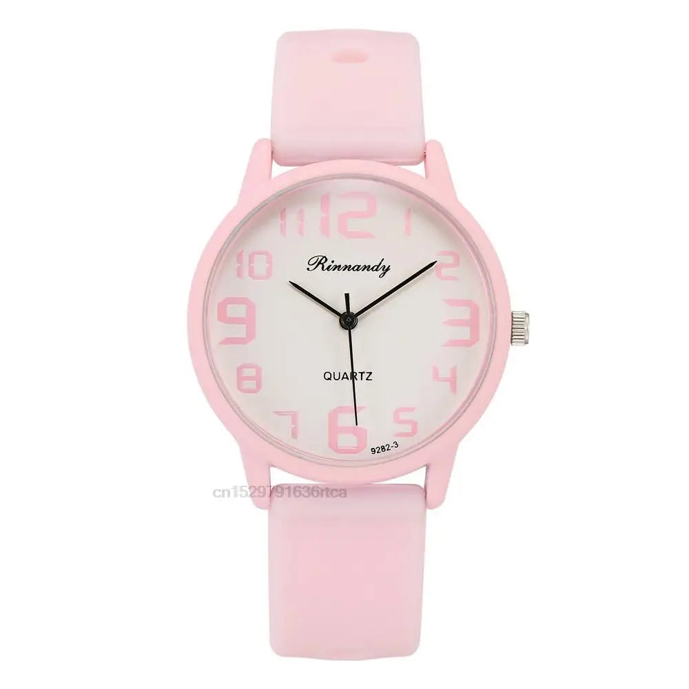Orologio Donna Quarzo Cinturino Silicone – Quadrante 36 mm Stile Moda Casual