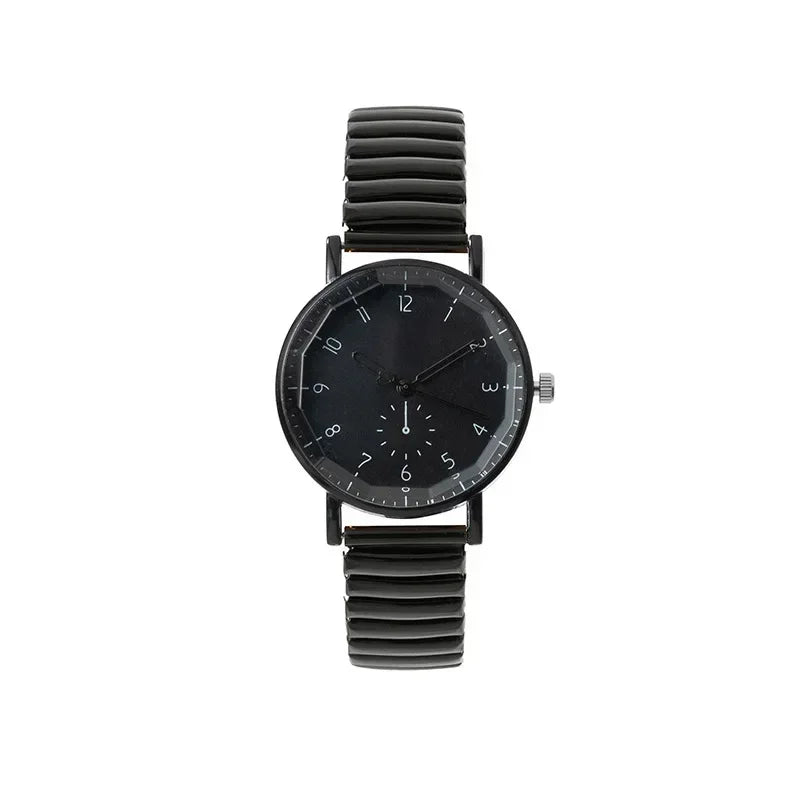 Orologio Donna Quarzo Moda Casual Elegante Cinturino Elastico Leggero Classico
