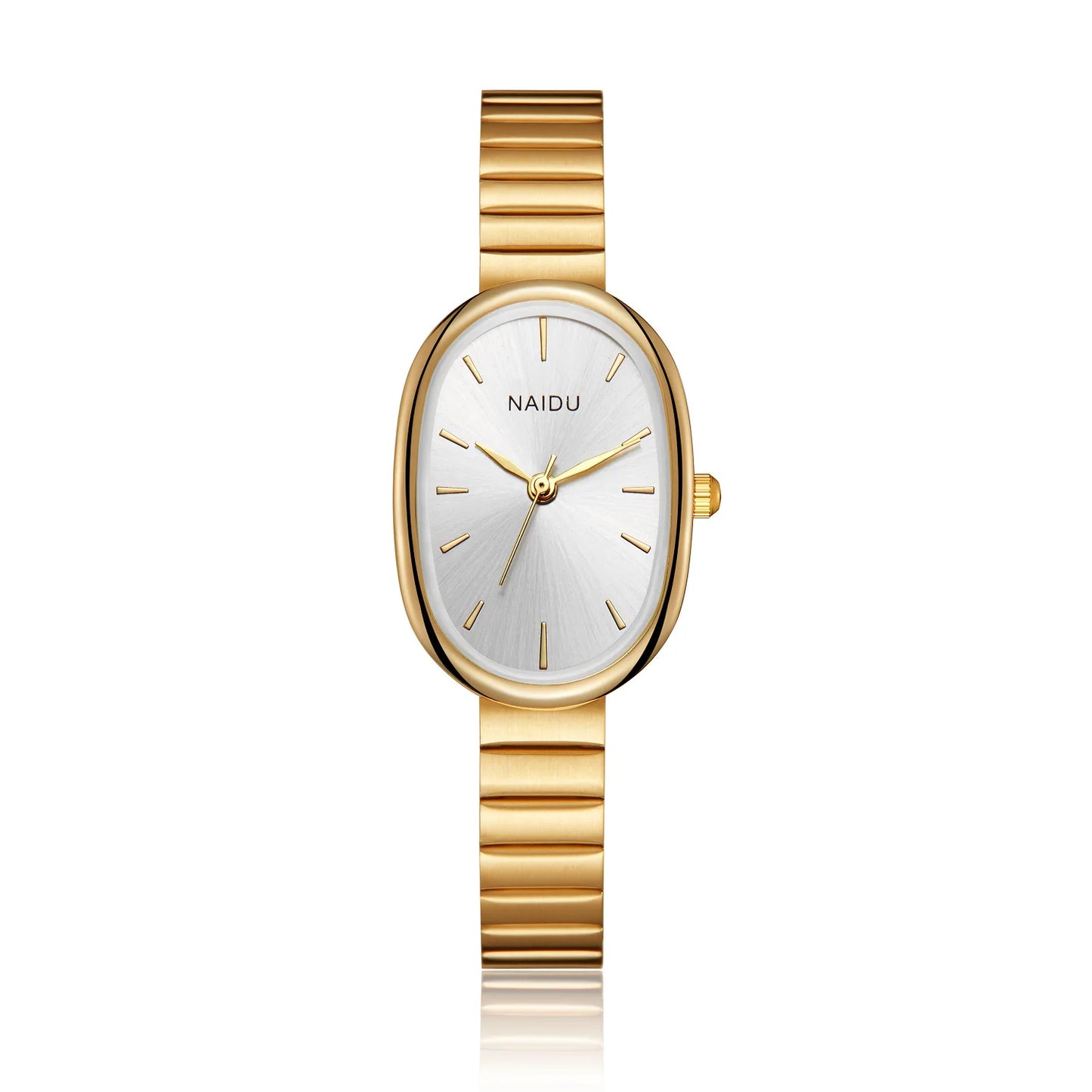 Orologio Donna Elegante Ovale Al Quarzo In Lega Classico Moda Casual Raffinato