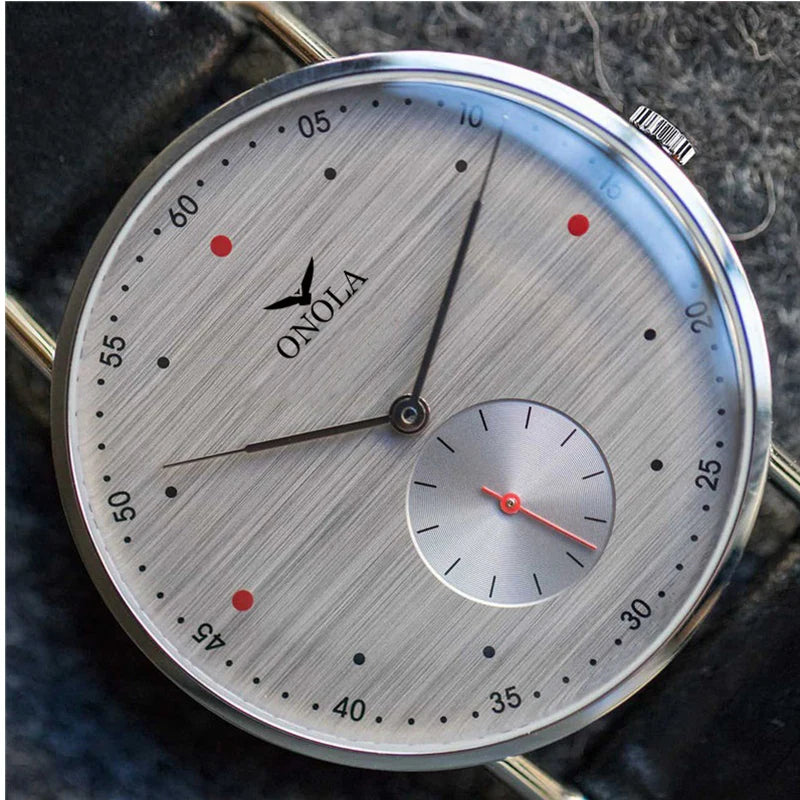 Orologio Uomo Al Quarzo Semplice Classico Elegante Con Cinturino In Similpelle