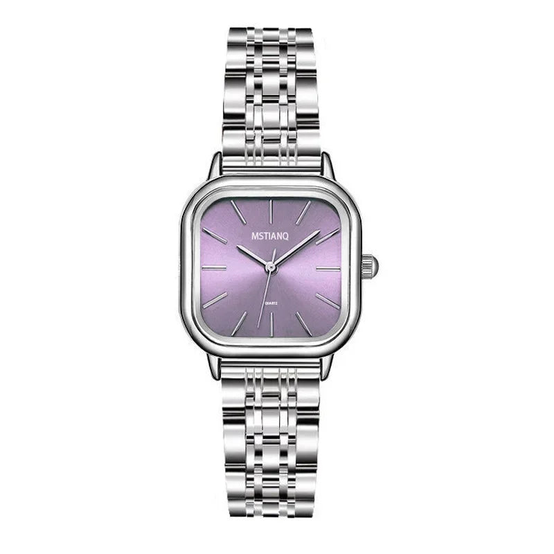Orologio Donna Elegante Al Quarzo Cinturino e Cassa In Lega Moda Casual