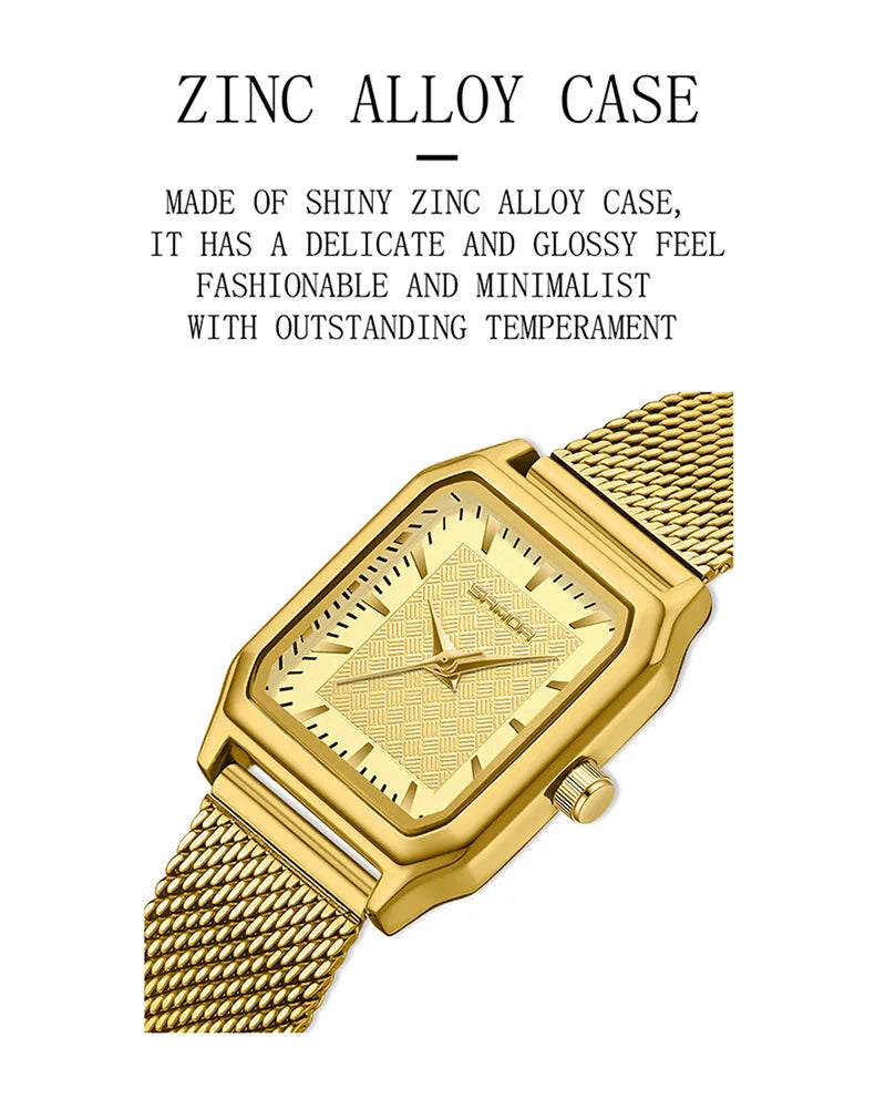 Orologio Donna Elegante Quarzo Moda Similpelle
