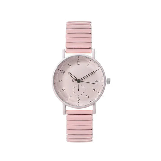 Orologio Donna Quarzo Moda Casual Elegante Cinturino Elastico Leggero Classico