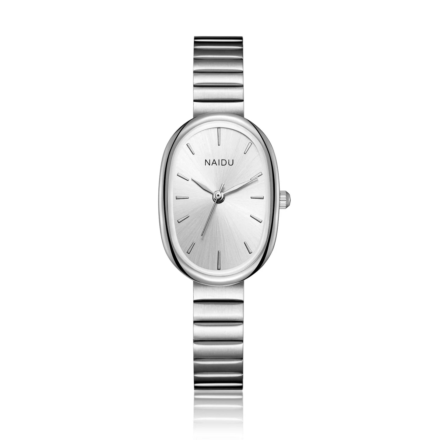 Orologio Donna Elegante Ovale Al Quarzo In Lega Classico Moda Casual Raffinato