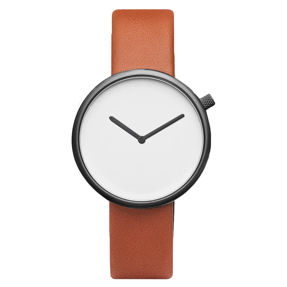 Orologio Donna Moda Casual al Quarzo Elegante Cinturino Similpelle