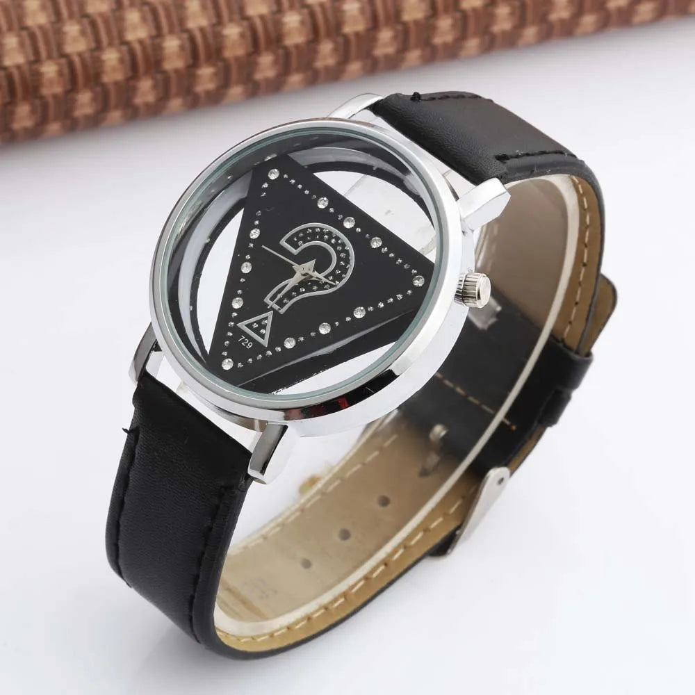 Orologio Donna Quarzo Similpelle Stile Elegante