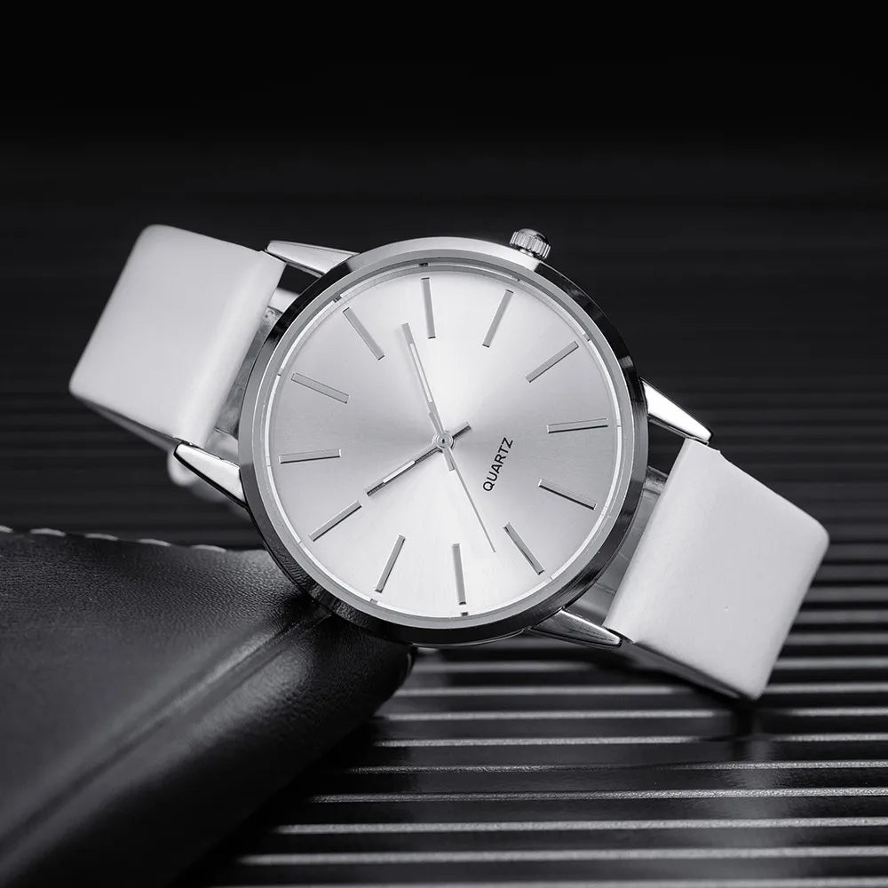 Orologio Uomo al Quarzo Cinturino Similpelle Quadrante 40 mm Moda Casual
