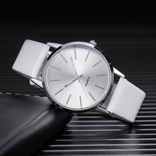 Orologio Uomo al Quarzo Cinturino Similpelle Quadrante 40 mm Moda Casual
