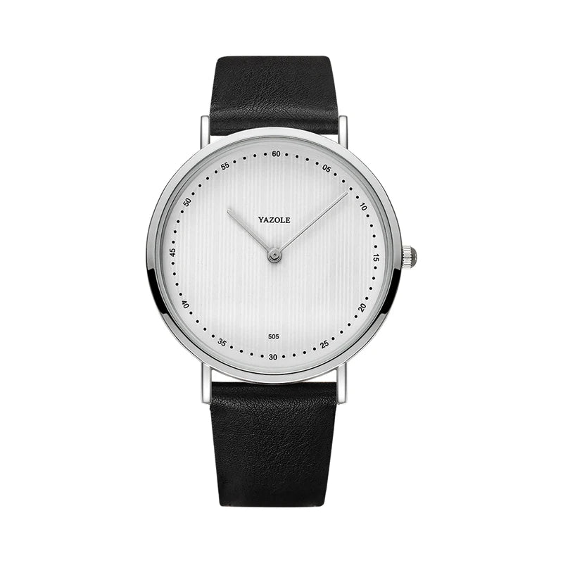 Orologio Uomo Alla Moda Al Quarzo Cinturino Similpelle Cassa in Lega Elegante