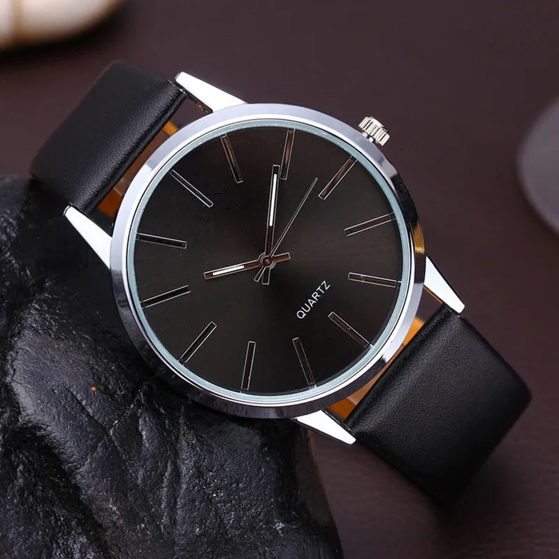 Orologio Uomo Casual Quarzo Similpelle Classico ed Elegante
