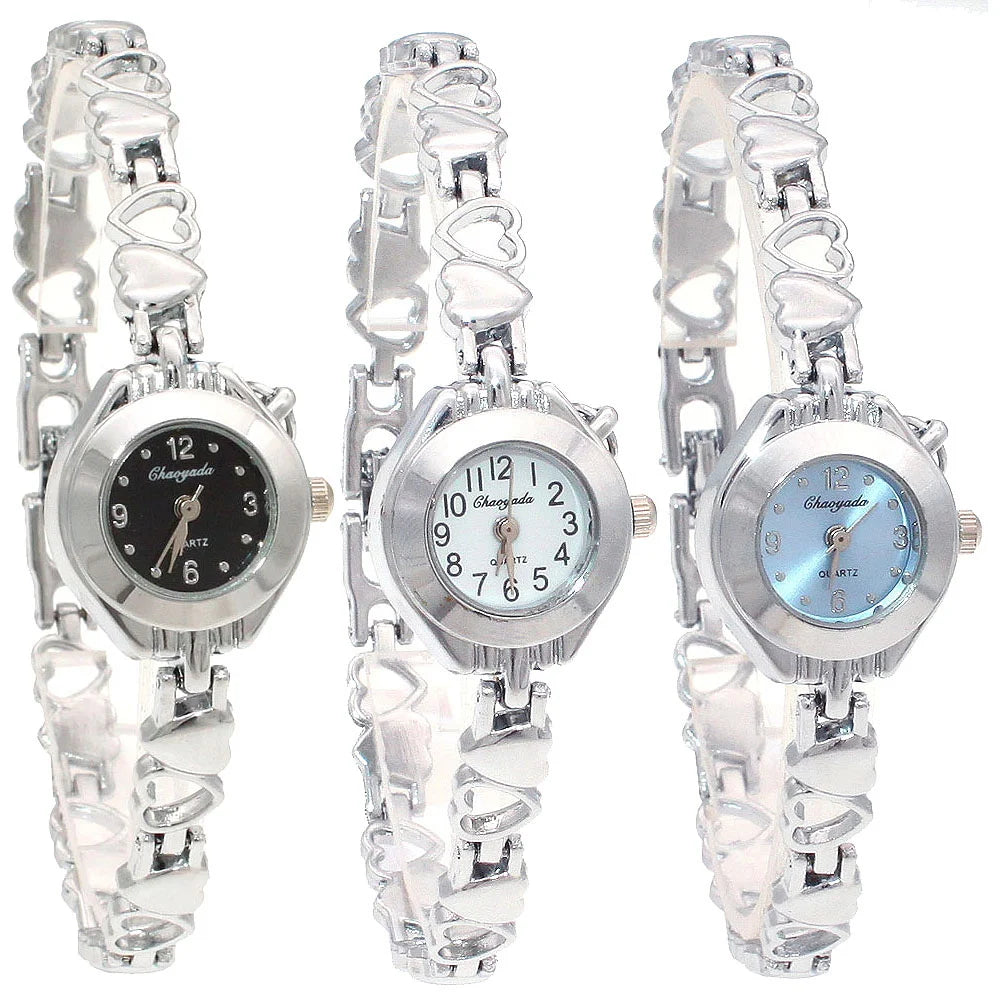 Orologio Donna Elegante Quarzo Cinturino Lega