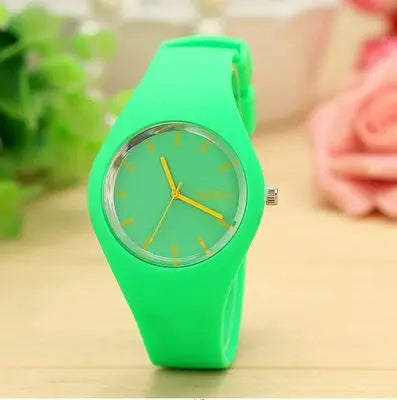 Orologio Donna Quarzo Moda Casual Cinturino Silicone Quadrante 35mm