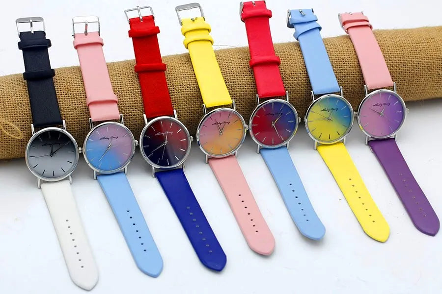 Orologio Donna Quarzo Elegante – Cinturino Similpelle Quadrante 38 mm