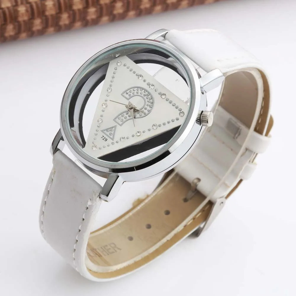Orologio Donna Quarzo Similpelle Stile Elegante
