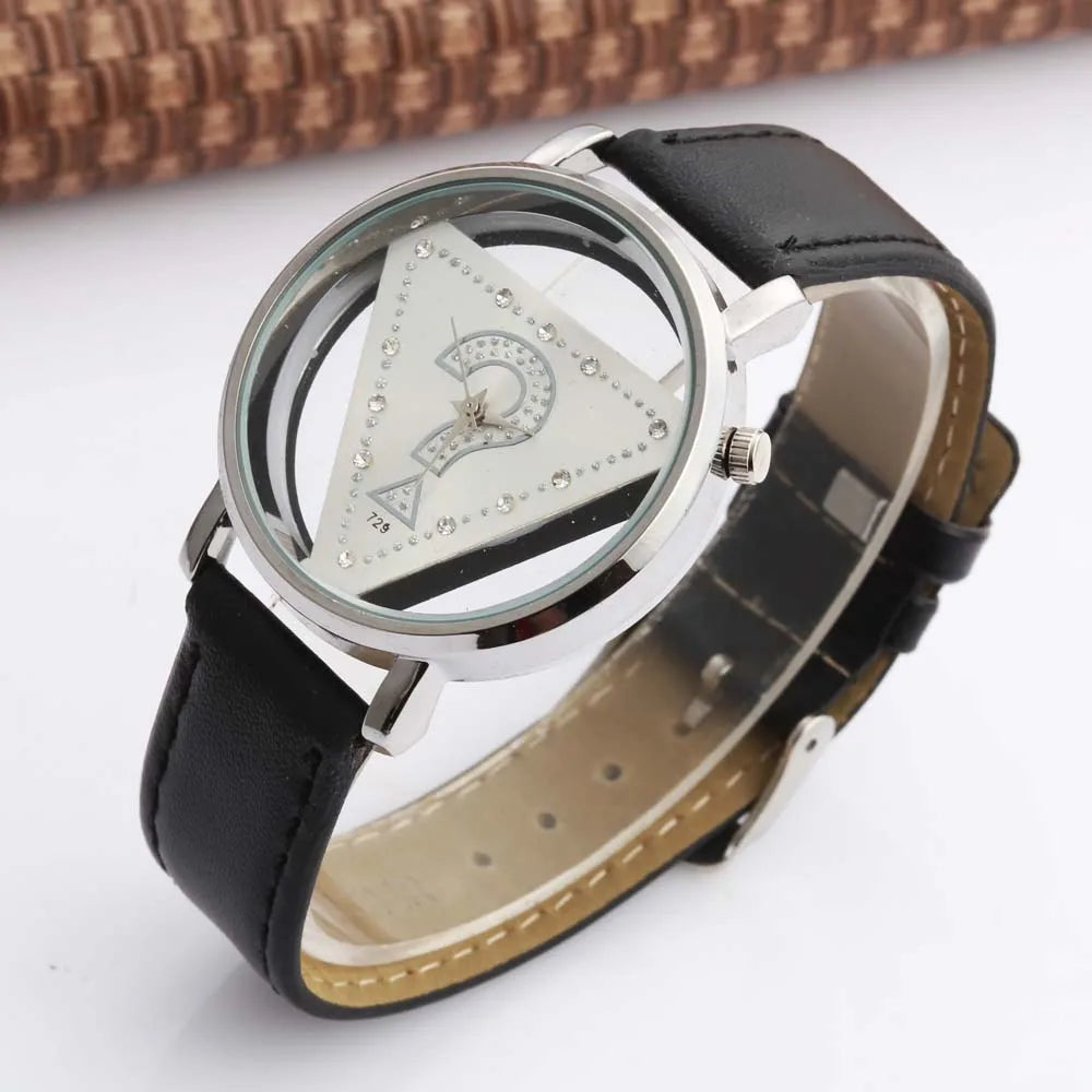 Orologio Donna Quarzo Similpelle Stile Elegante