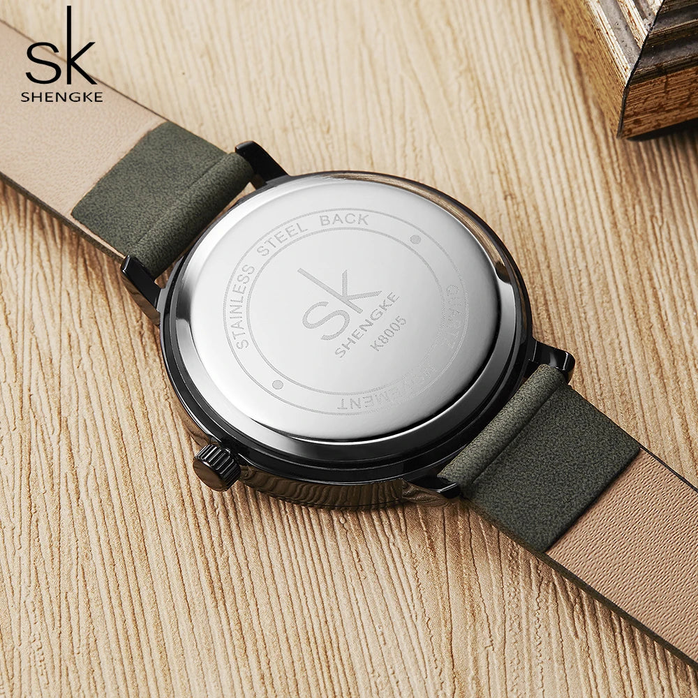 Orologio Da Donna Elegante Moda Quarzo Cinturino Similpelle Quadrante 36mm