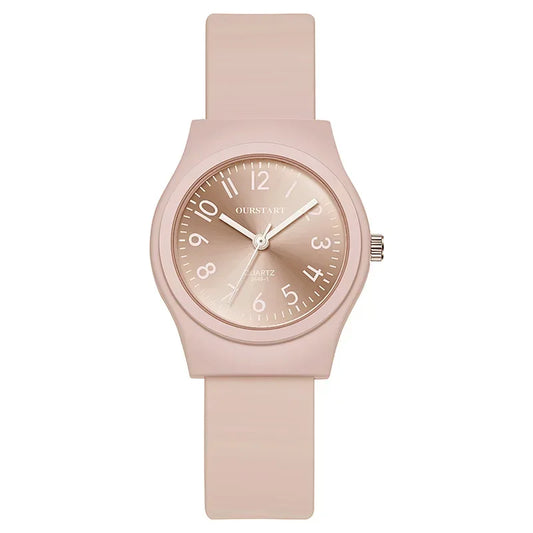 Orologio Donna Al Quarzo Cinturino In Silicone Cassa in Lega Casual Alla Moda