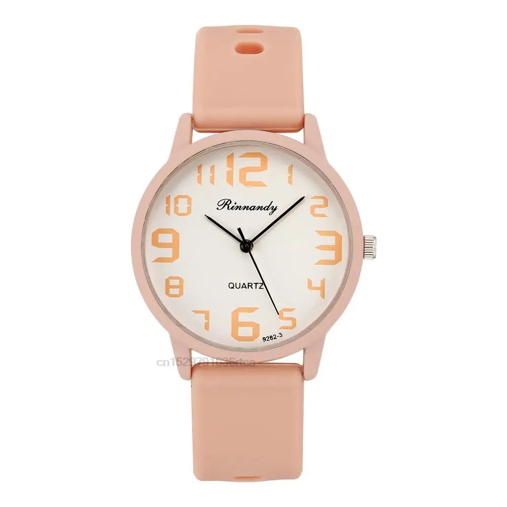 Orologio Donna Quarzo Cinturino Silicone – Quadrante 36 mm Stile Moda Casual