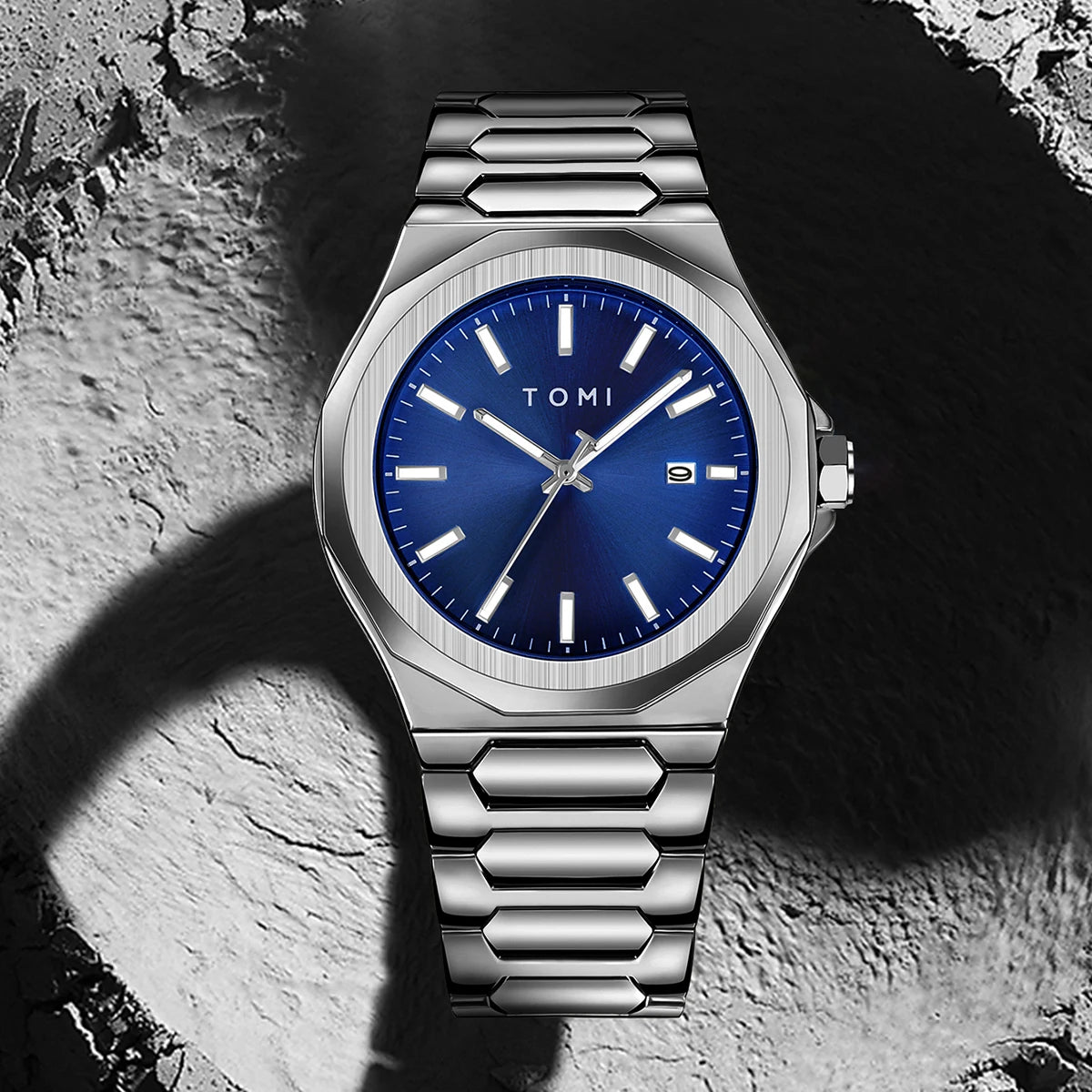 Orologio Uomo Acciaio Quarzo 42mm Elegante Versatile