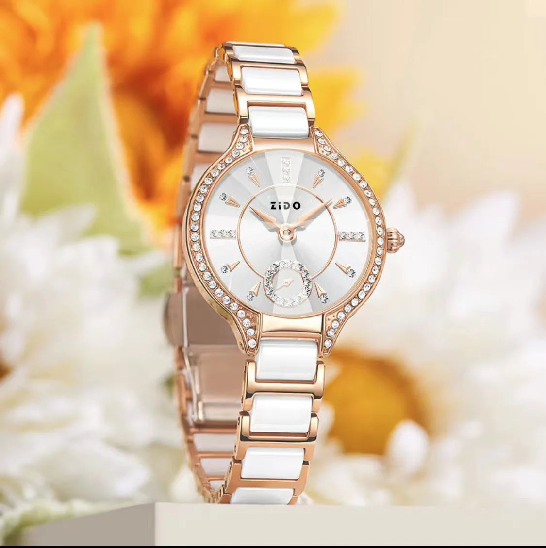 Orologio Donna Acciaio Inossidabile – Moda Casual Ultra Leggero Quarzo Elegante