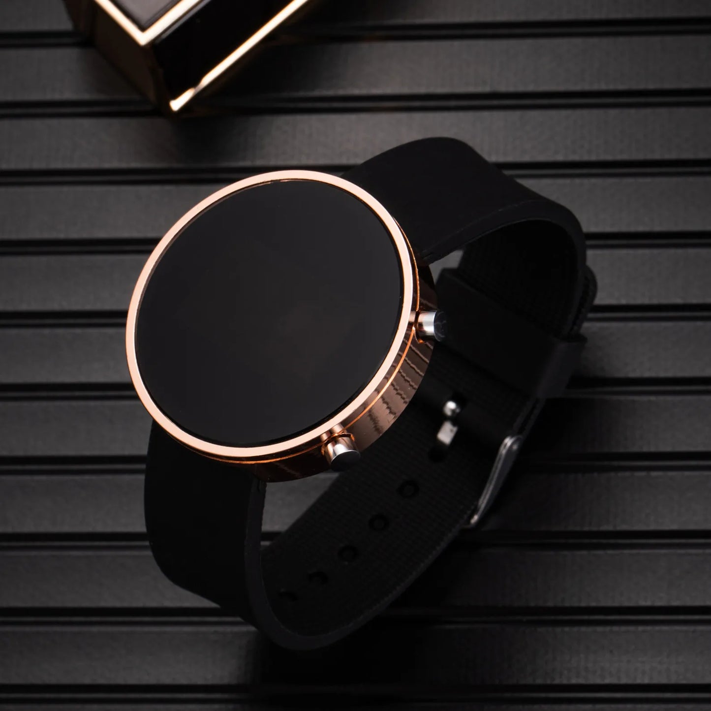 Orologio Digitale LED Uomo Donna Silicone Quadrante 40mm