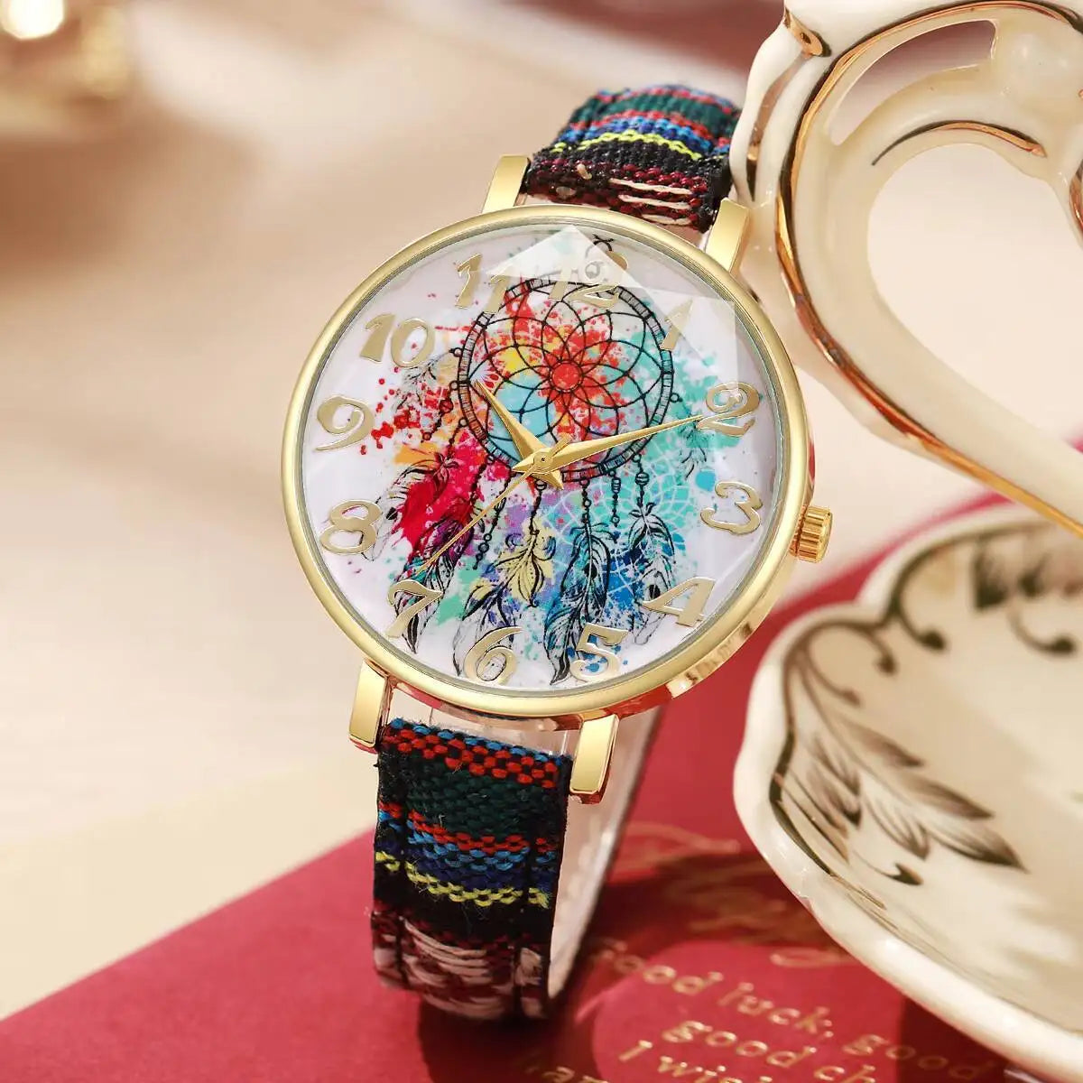 Orologio Donna Moda Casual Quarzo Cinturino Similpelle Elegante