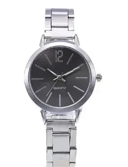 Orologio Donna Elegante Quarzo – Cinturino Acciaio Inossidabile Quadrante 30 mm
