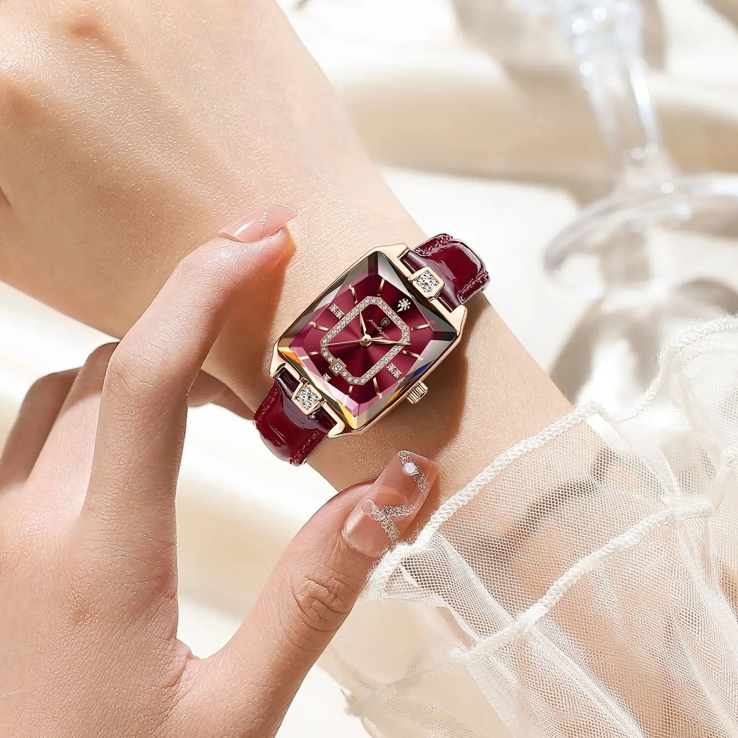 Orologio Donna Quarzo Cinturino similpelle Data